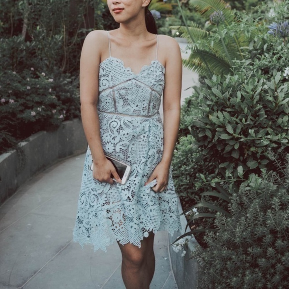 Women’s Spaghetti Lace Dress